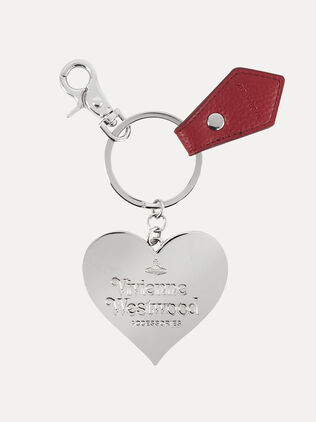 Mirror Heart Orb Keyring