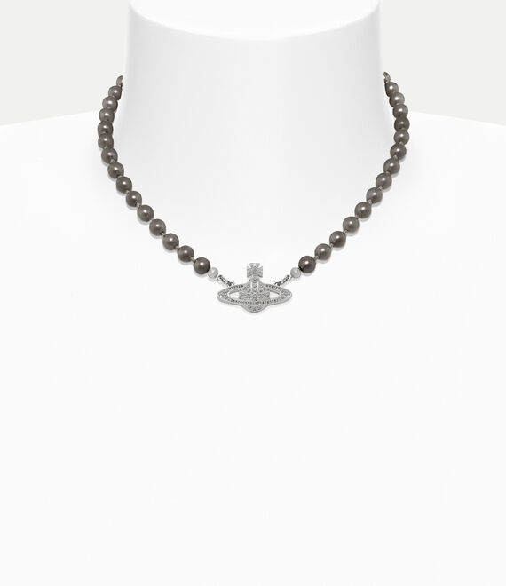 Mini Bas Relief Vivienne Westwood Pearl Necklace Beaverbrooks