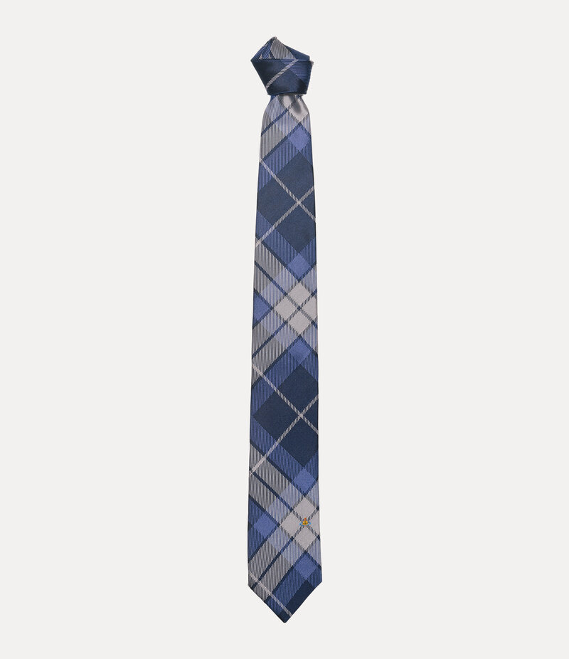 Vivienne Westwood Tie 8.5cm in Dark Blue