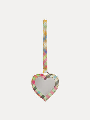 Heart Mirror Charm