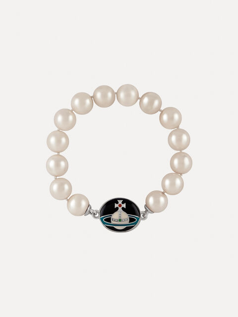 Man. loelia large pearl bracelet