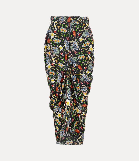 Shop Vivienne Westwood Spontanea Skirt In Folk-flower
