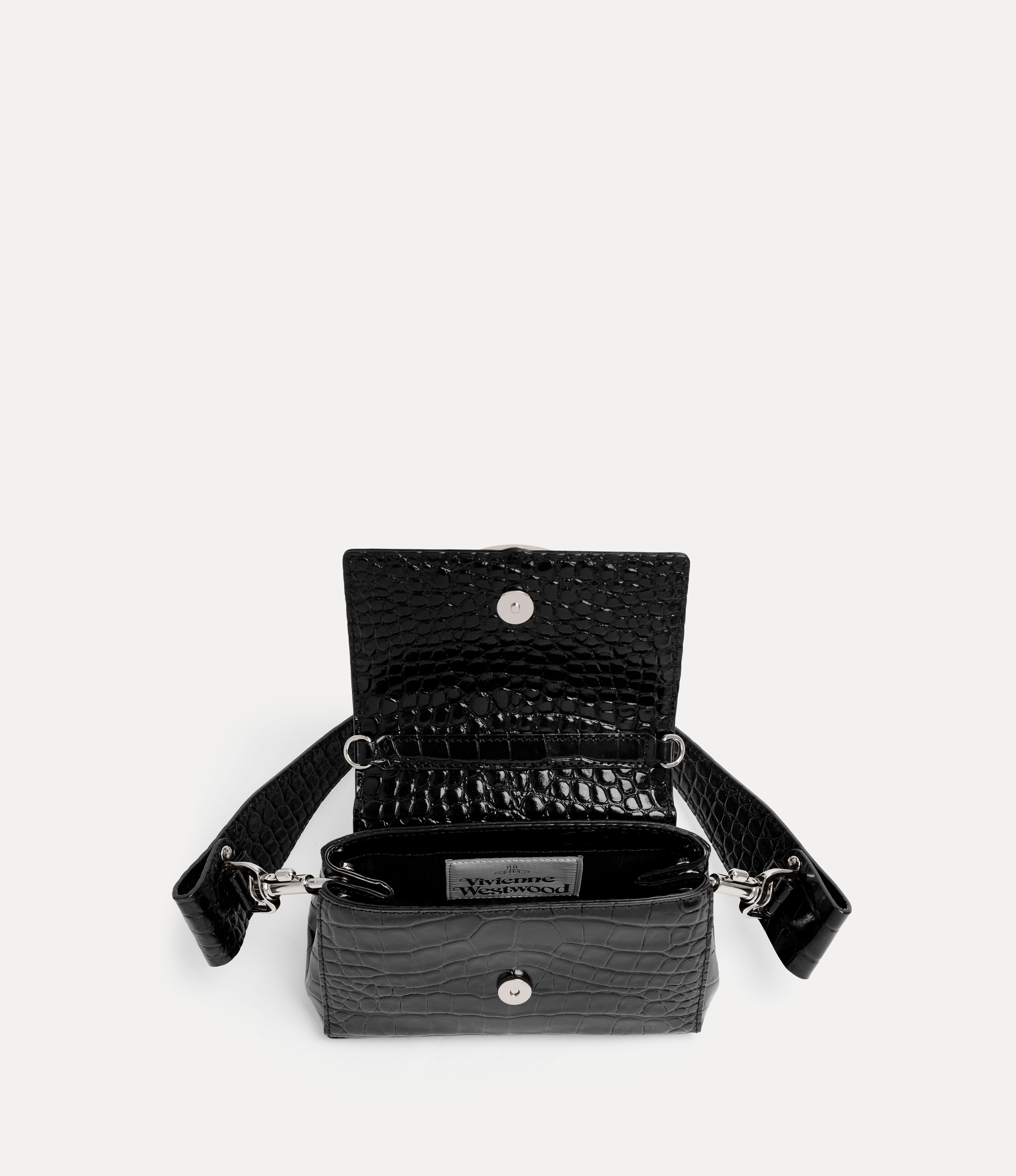 Hazel スモール ハンドバッグ - ブラック | Vivienne Westwood®