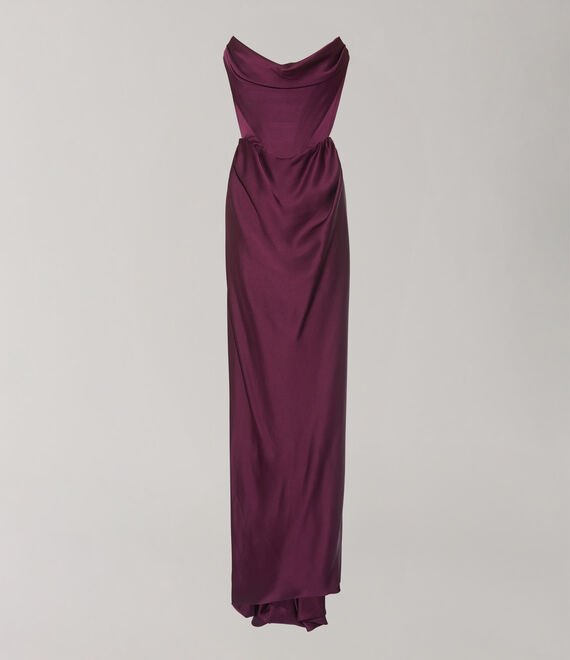 vivienne westwood purple dress Vivienne Westwood Dismissed Dita Von Teese Over Her Wedding Dress