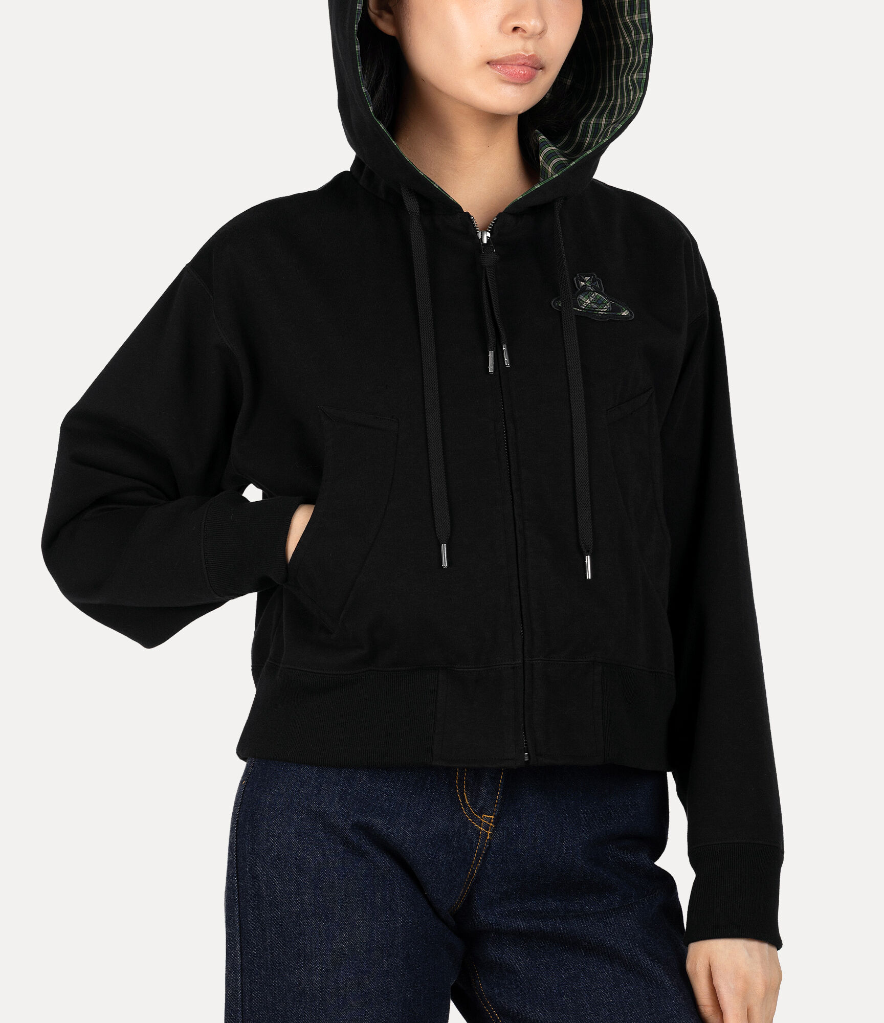 Bonding Jersey Orb Zip Hoodie  large image number 4
