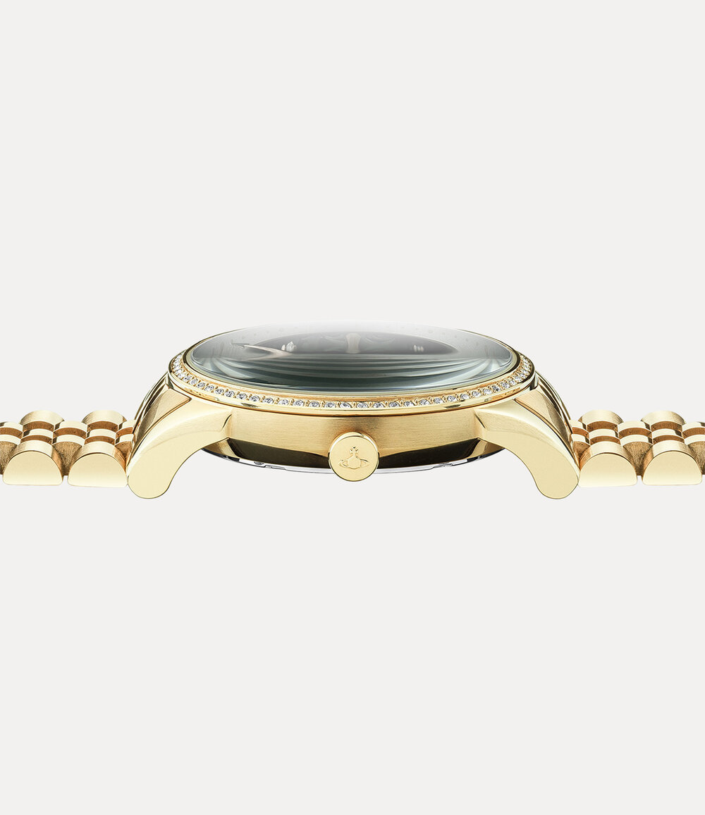 Vivienne Westwood Wallace Watch in Gold, view 3