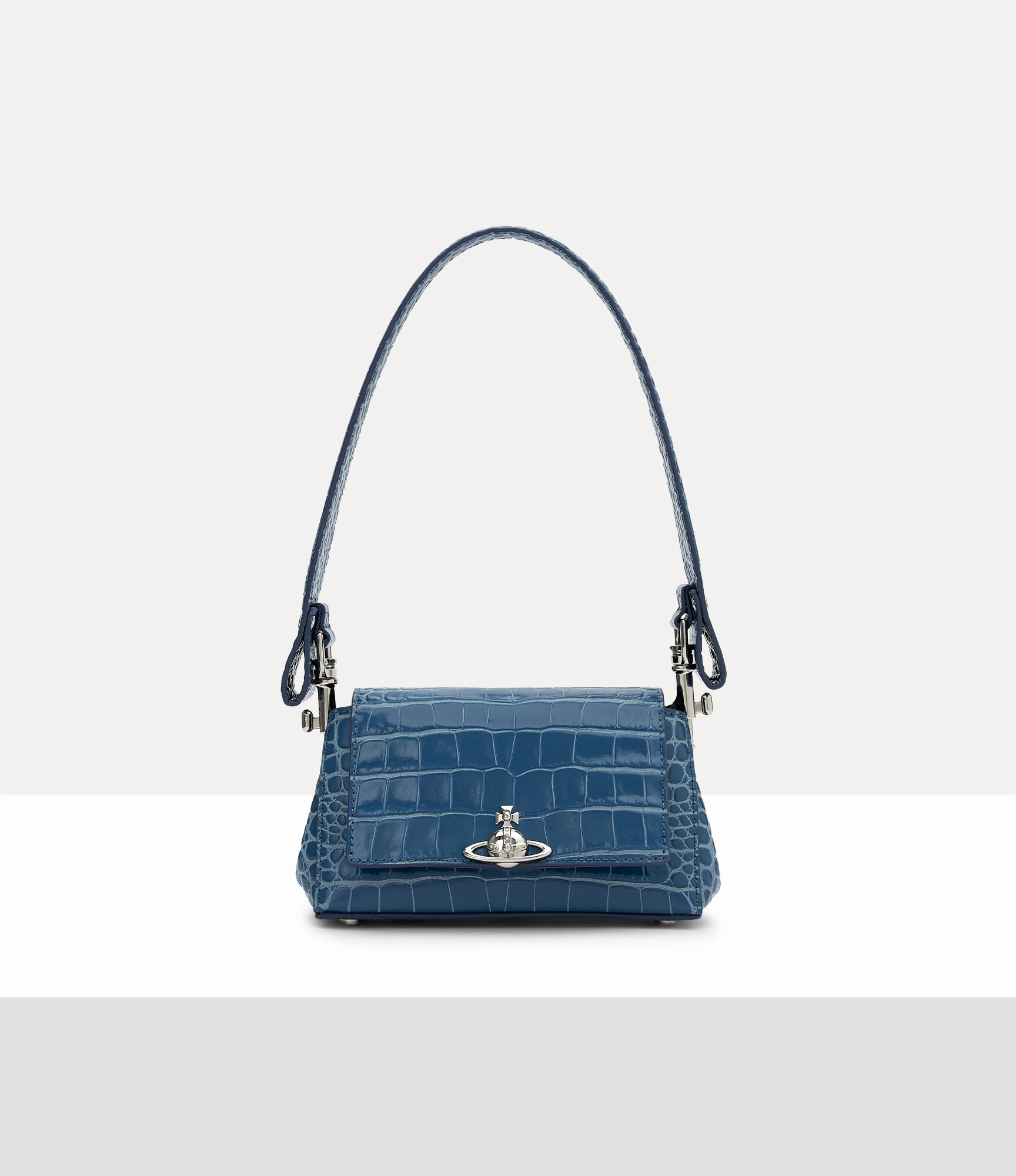 Hazel スモール ハンドバッグ - ブルー | Vivienne Westwood®