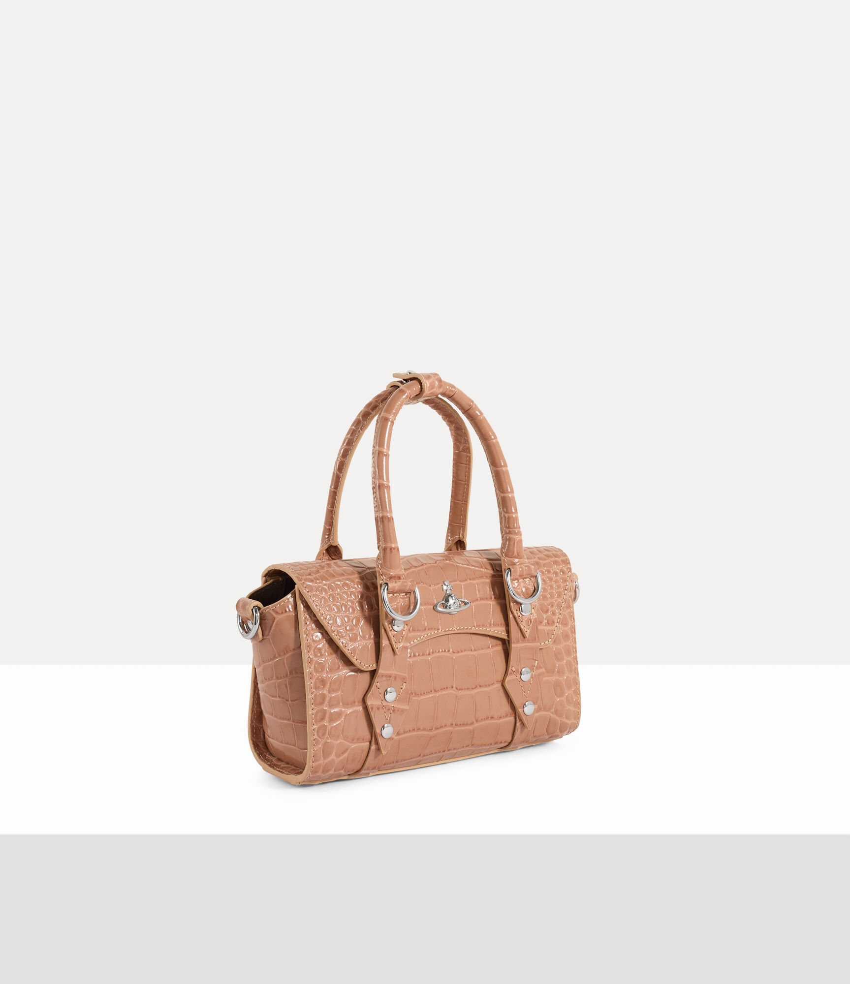 Bettina ミニ クロスボディ - ダスティピンク | Vivienne Westwood®