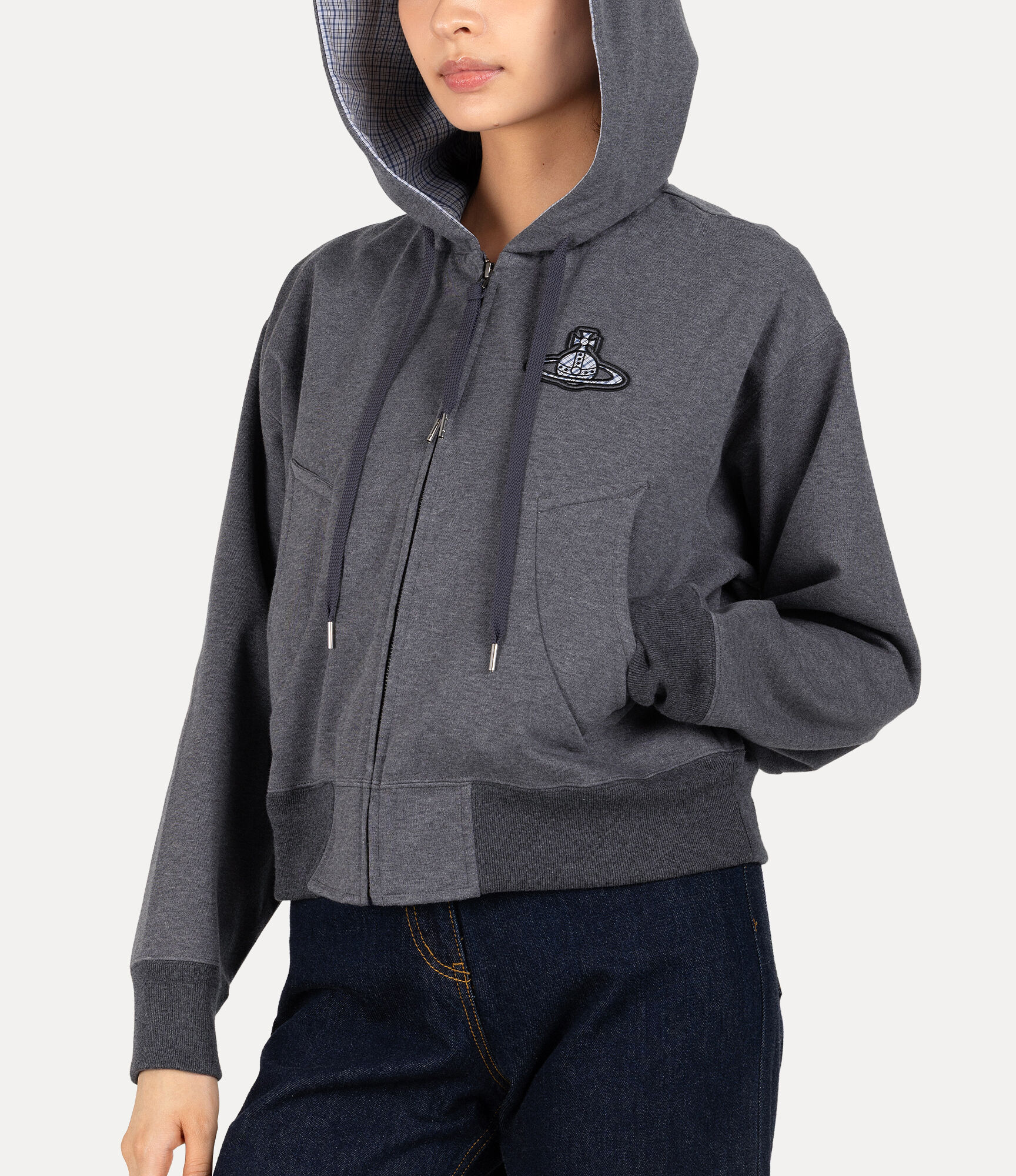 Bonding Jersey Orb Zip Hoodie  large image number 4