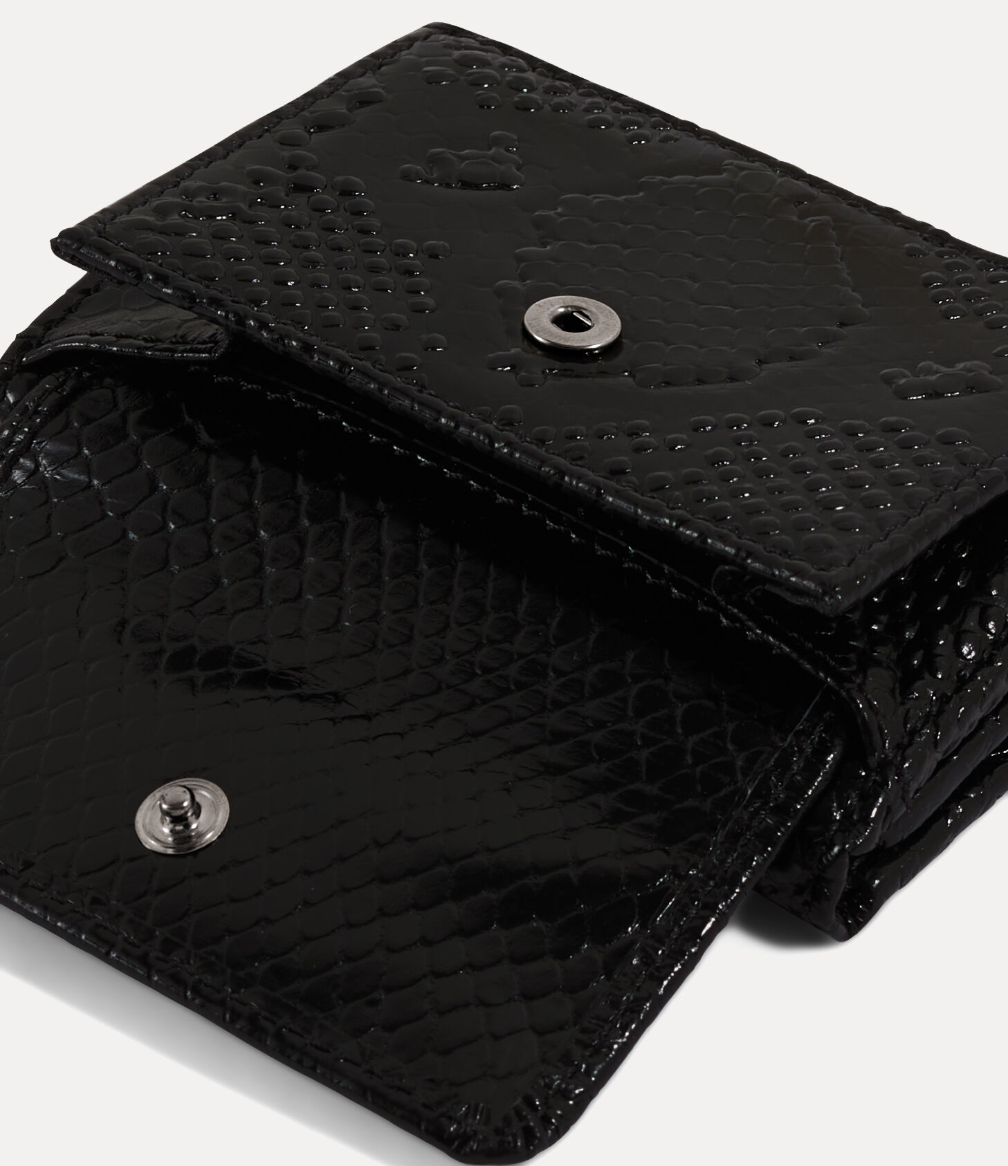 Flap スモールパース - ブラック | Vivienne Westwood®