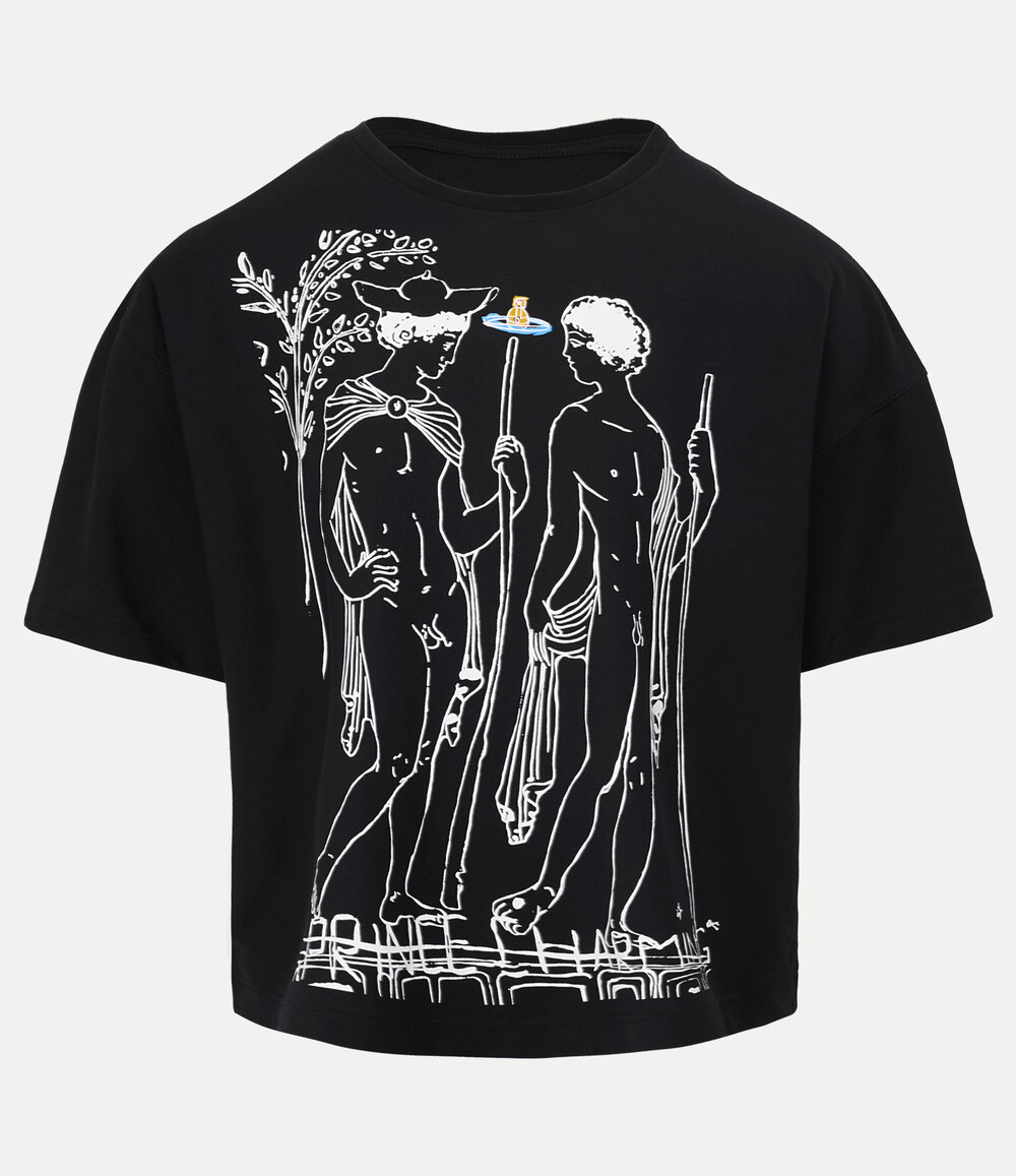 Vivienne Westwood Charming Oversized Box T-shirt in black
