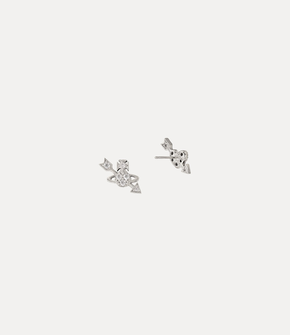 Vivienne Westwood Kiri Earrings in Silver, view 2