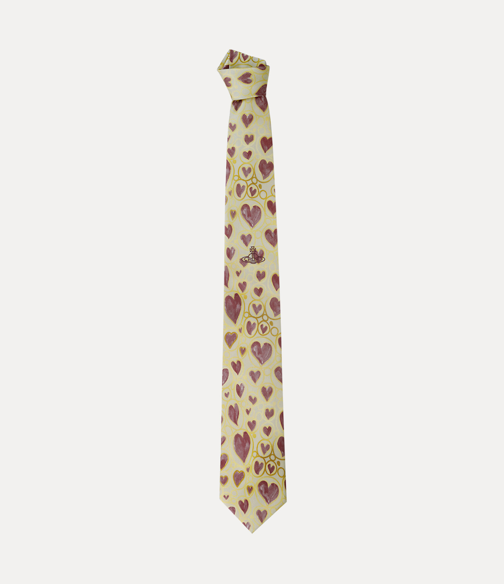 Tie cm.8.5 hearts  large image number 1