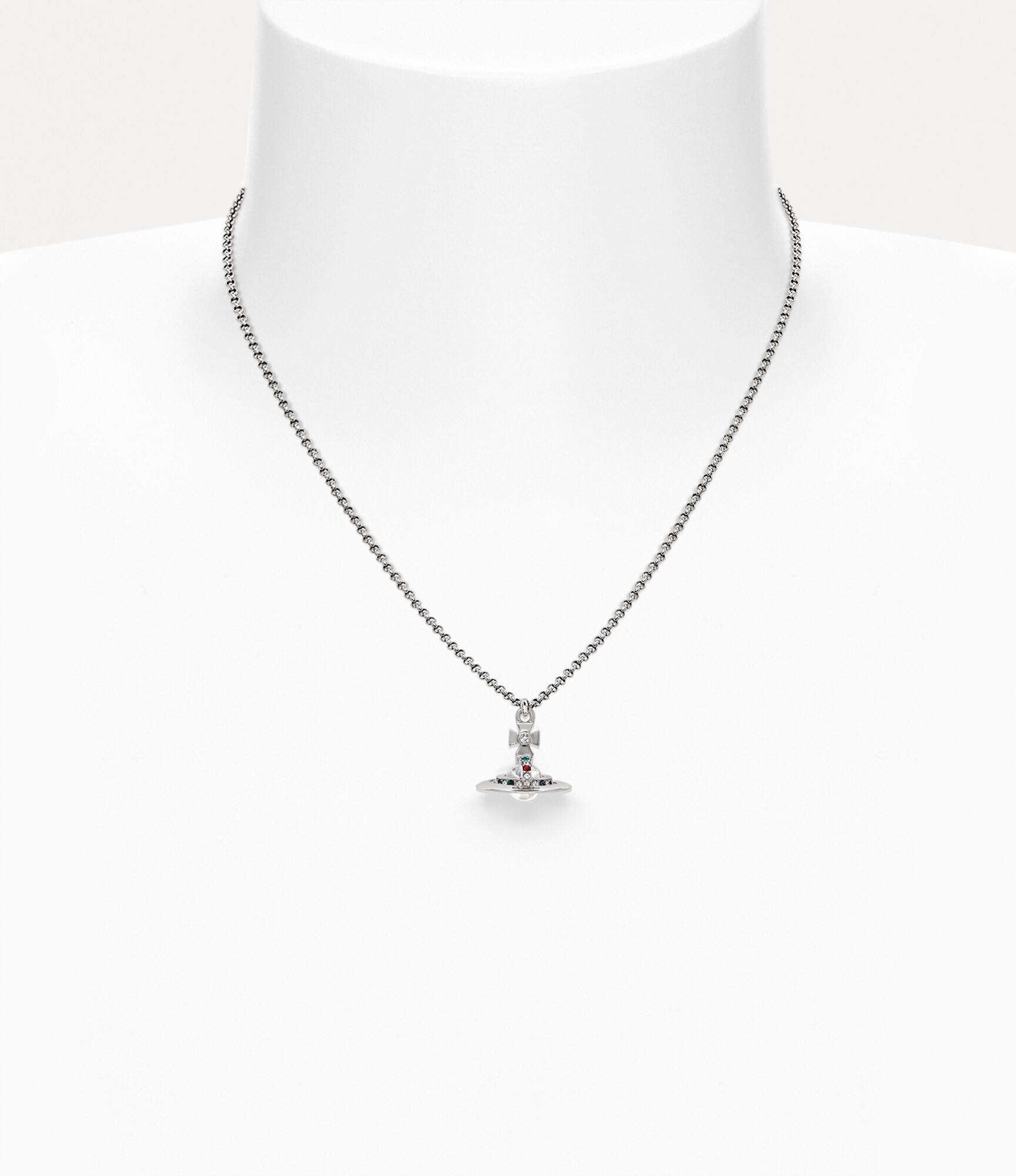 New Petite Orb Pendant Necklace（铂金色） | Vivienne Westwood®