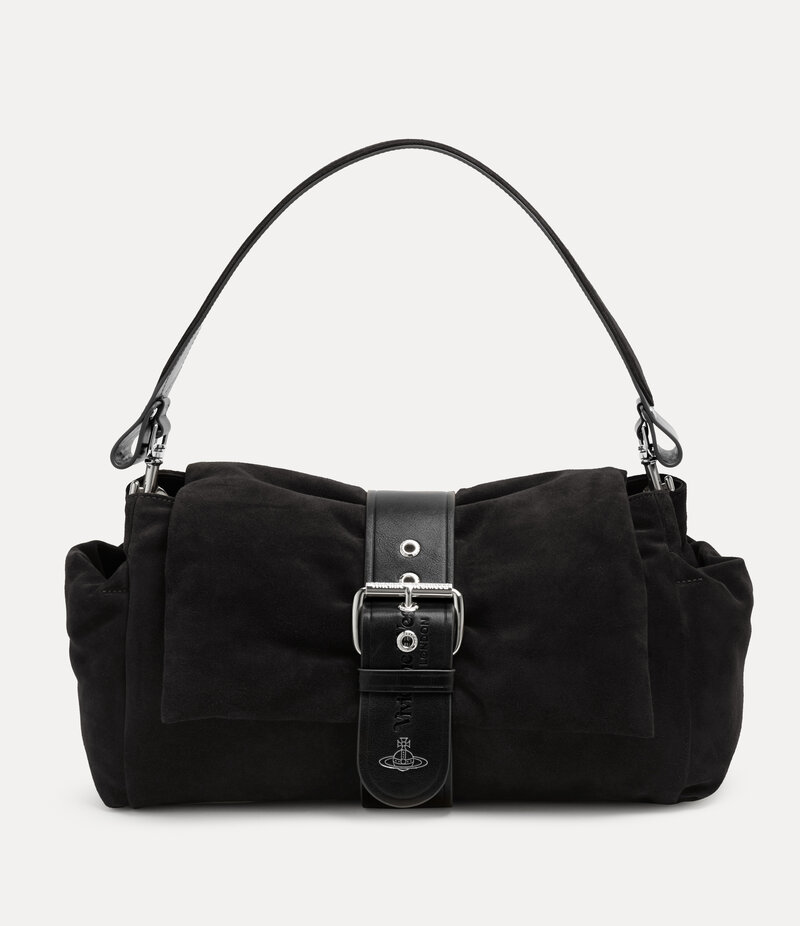 Vivienne Westwood Hazel XL Treasure Handbag in Black