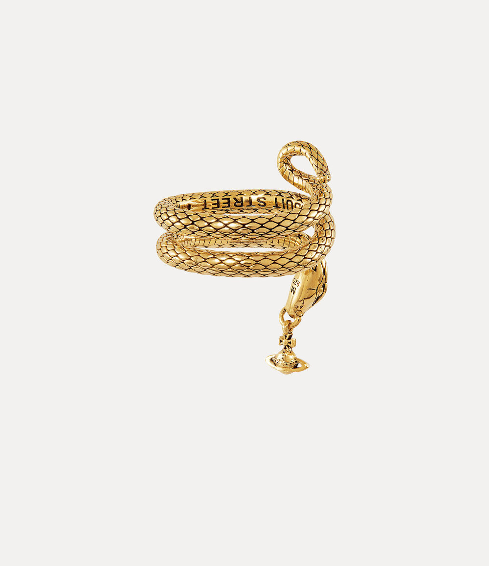 Vivienne Westwood Albane Ring in Antique Gold, view 3
