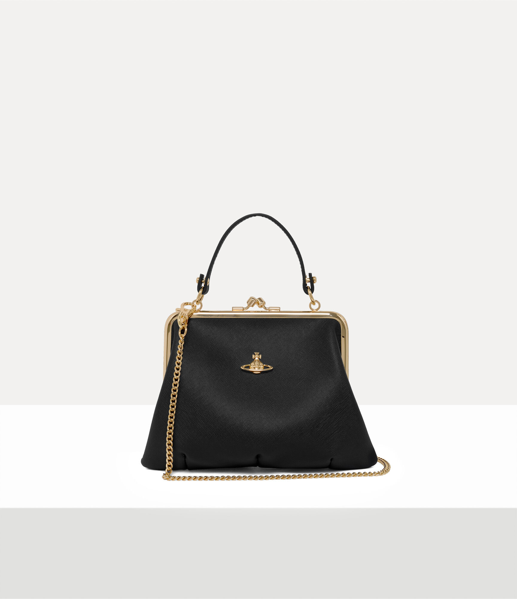 Granny がま口バッグ - ブラック | Vivienne Westwood®