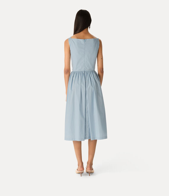 blue vivienne westwood dress Vivienne Westwood Galaxy strapless satin gown Vivienne Westwood