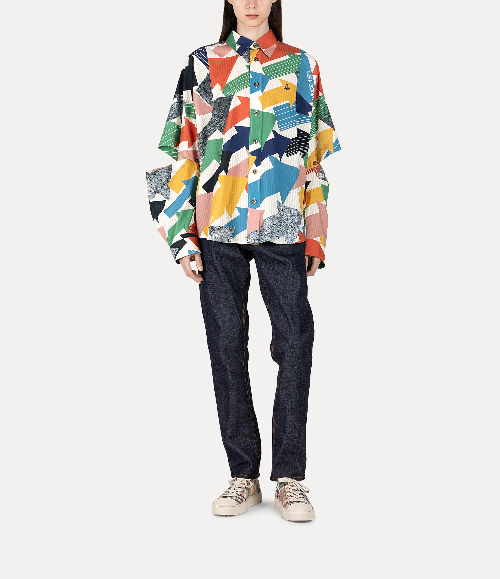 Arrows Slit シャツ - イエロー | Vivienne Westwood®