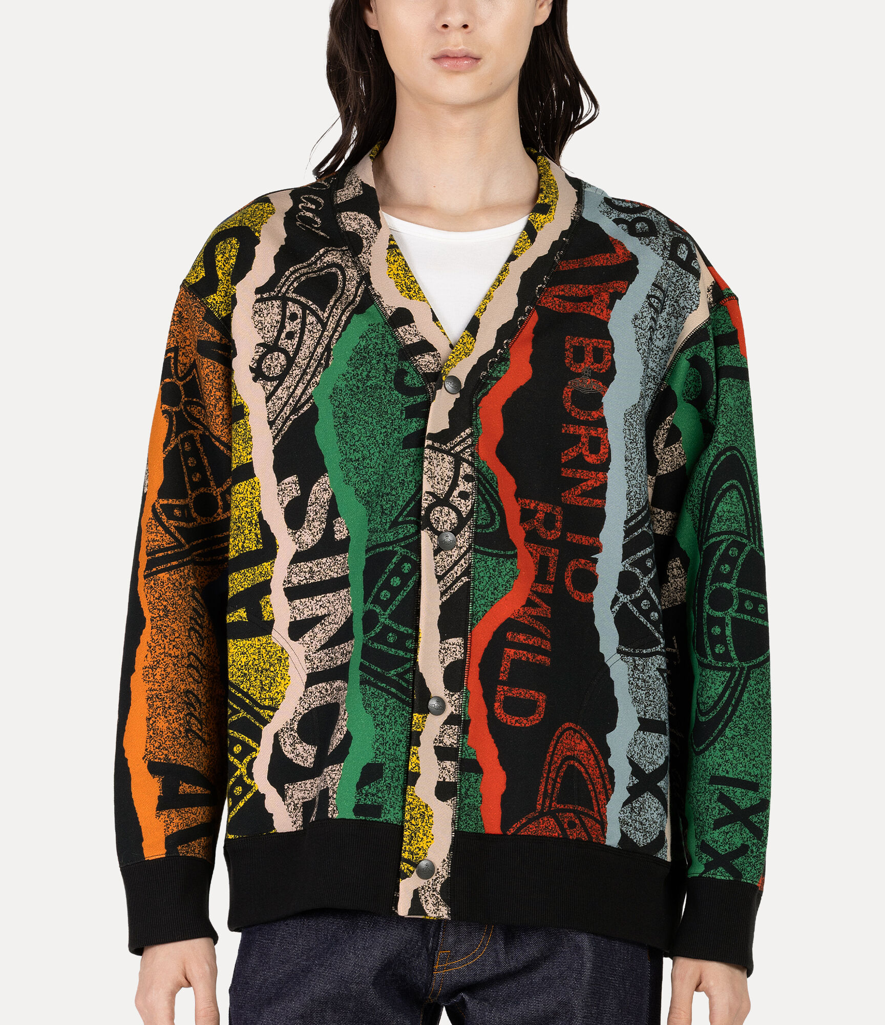 Towel Print Cardigan  large image number 4