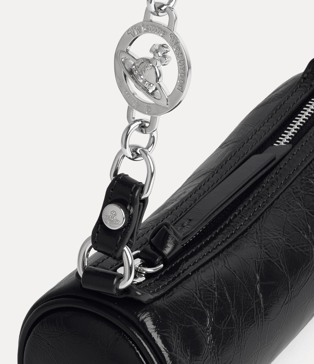 Vivienne Westwood Cindy Small Pouch in Black, view 3