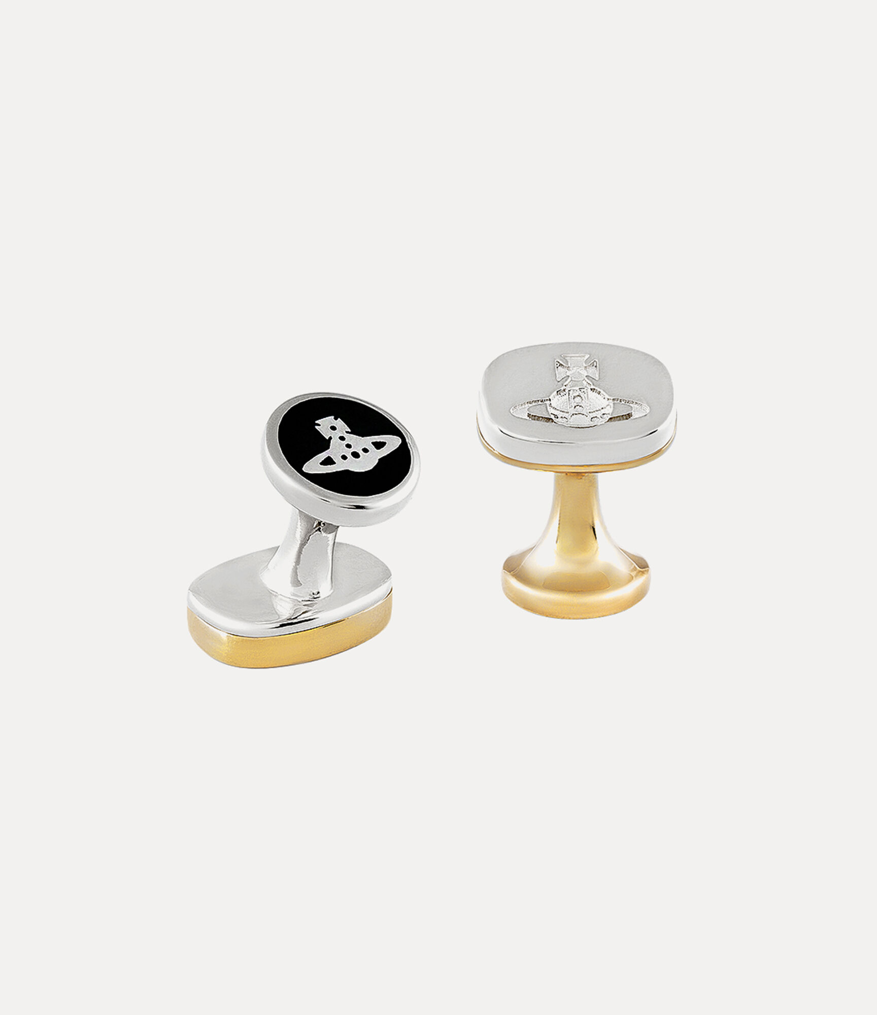 Man. Denver Cufflinks in GOLDPLATINUMBLACKResin Vivienne Westwood®