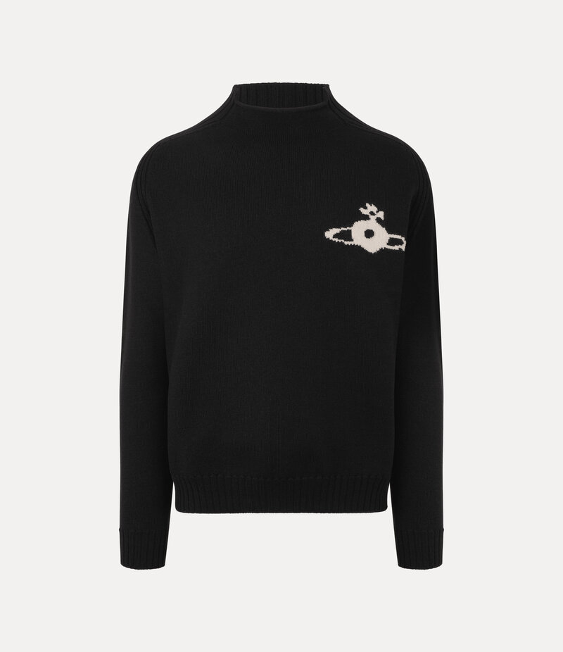 Vivienne Westwood Fisherman Jumper in Black