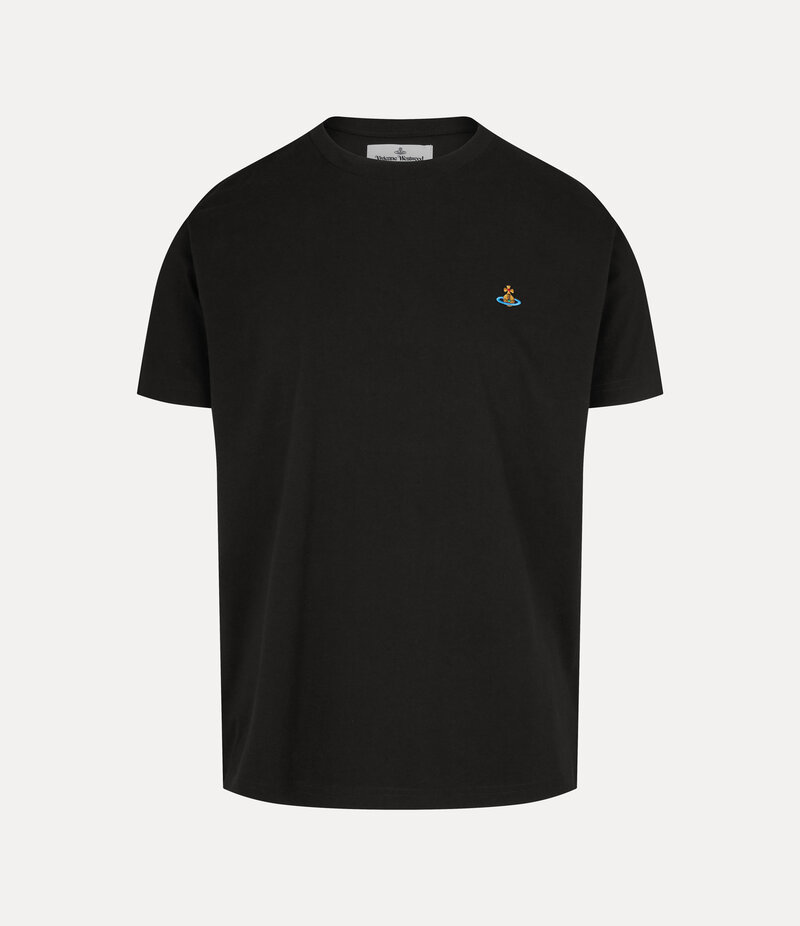 Vivienne Westwood Classic T-shirt Multicolour Orb in Black