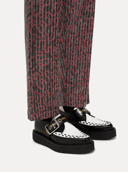 Point Toe Monk Shoe
