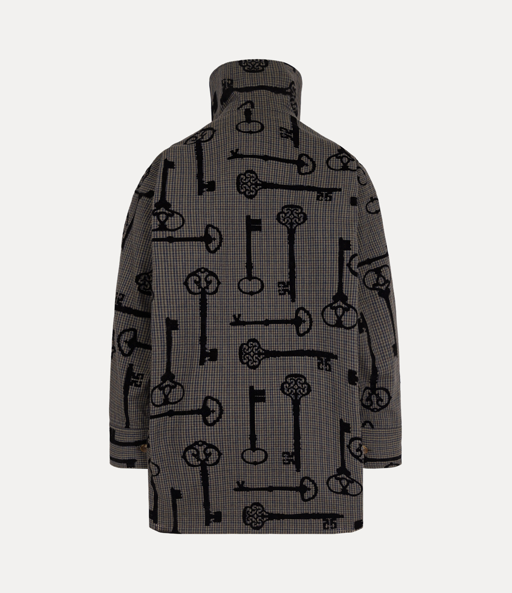 Key Flock Print Pillow Shirt  large image number 5