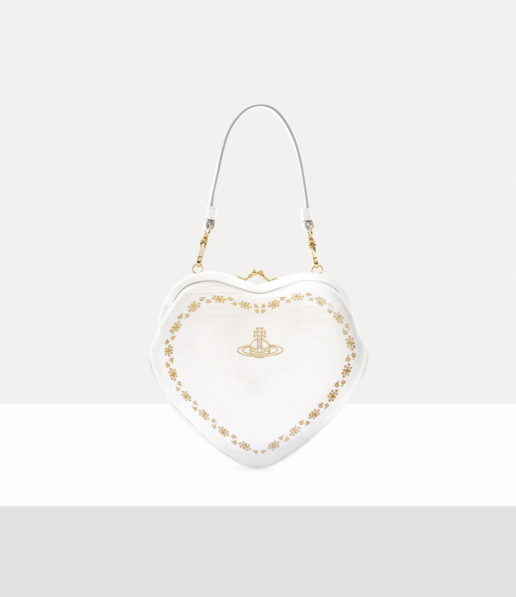 Belle Heart Frame Purse