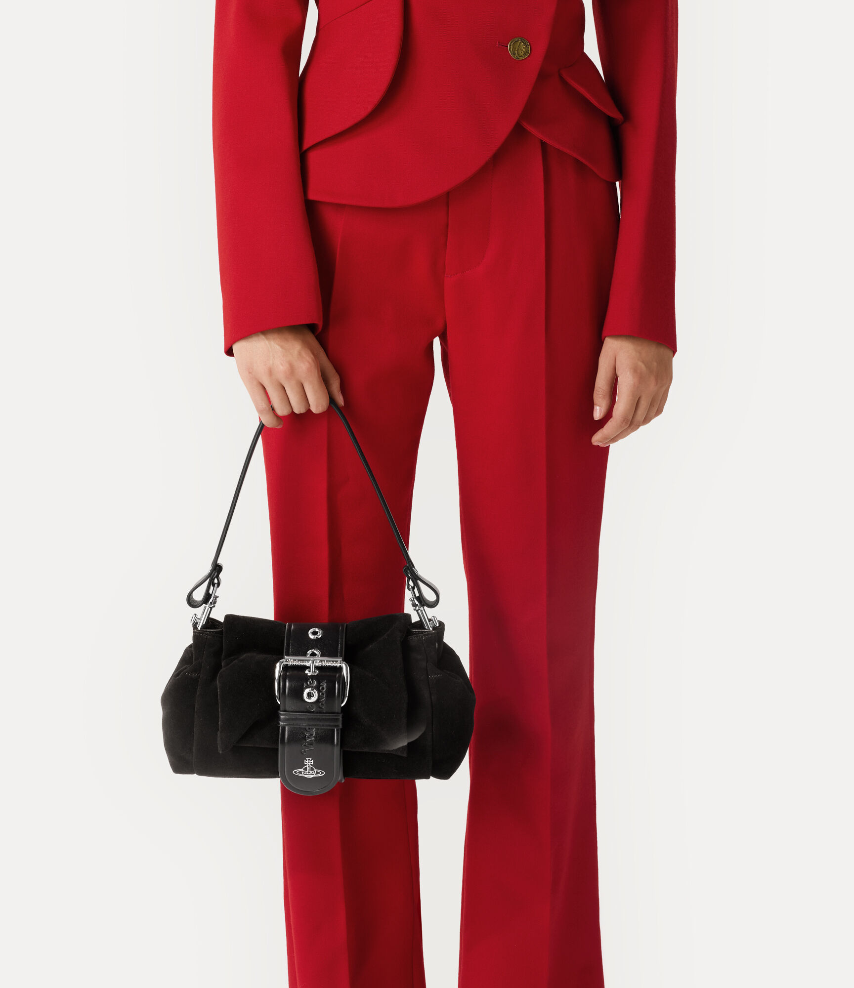 Hazel Treasure Handbag in BLACK | Vivienne Westwood®