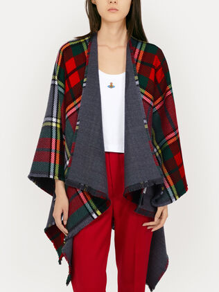 Tartan Poncho