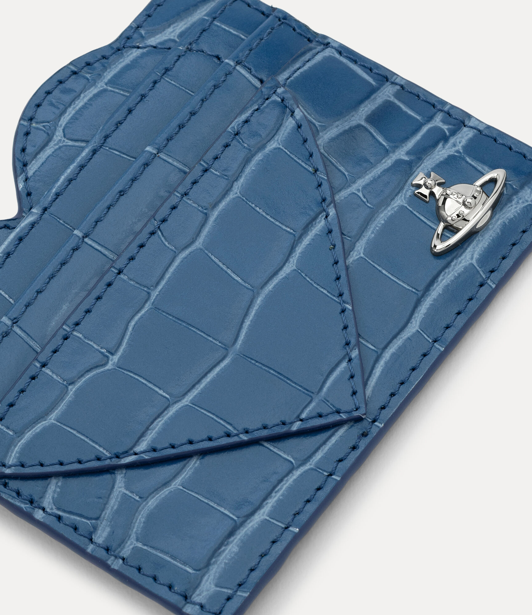 Vivienne Westwood★COARPORT アーカンサス プレート Heart Card Holder in BLUE | Vivienne Westwood®
