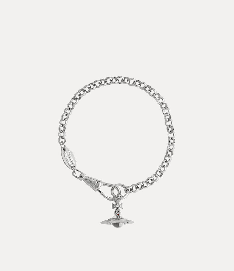 Vivienne Westwood New Petite Orb Bracelet in Silver