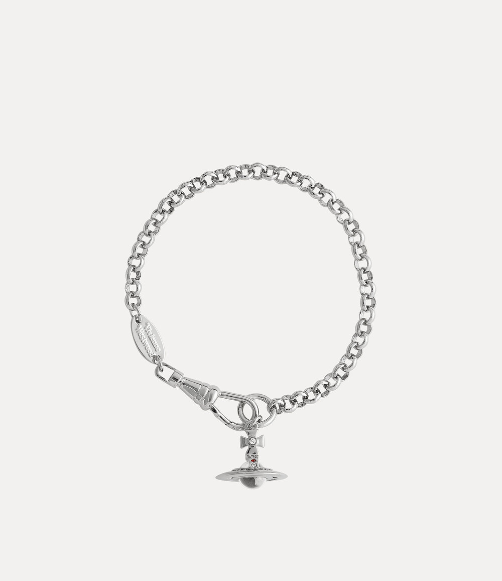 Vivienne Westwood New Petite Orb Bracelet in Silver