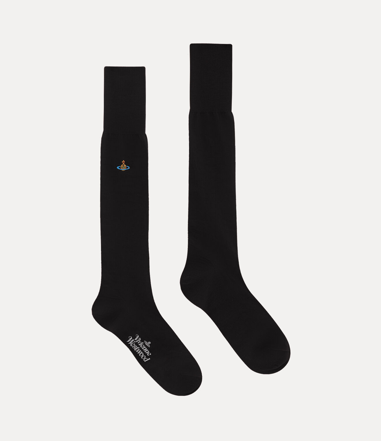 Uni Colour Plain Knee High Socks  large image number 2