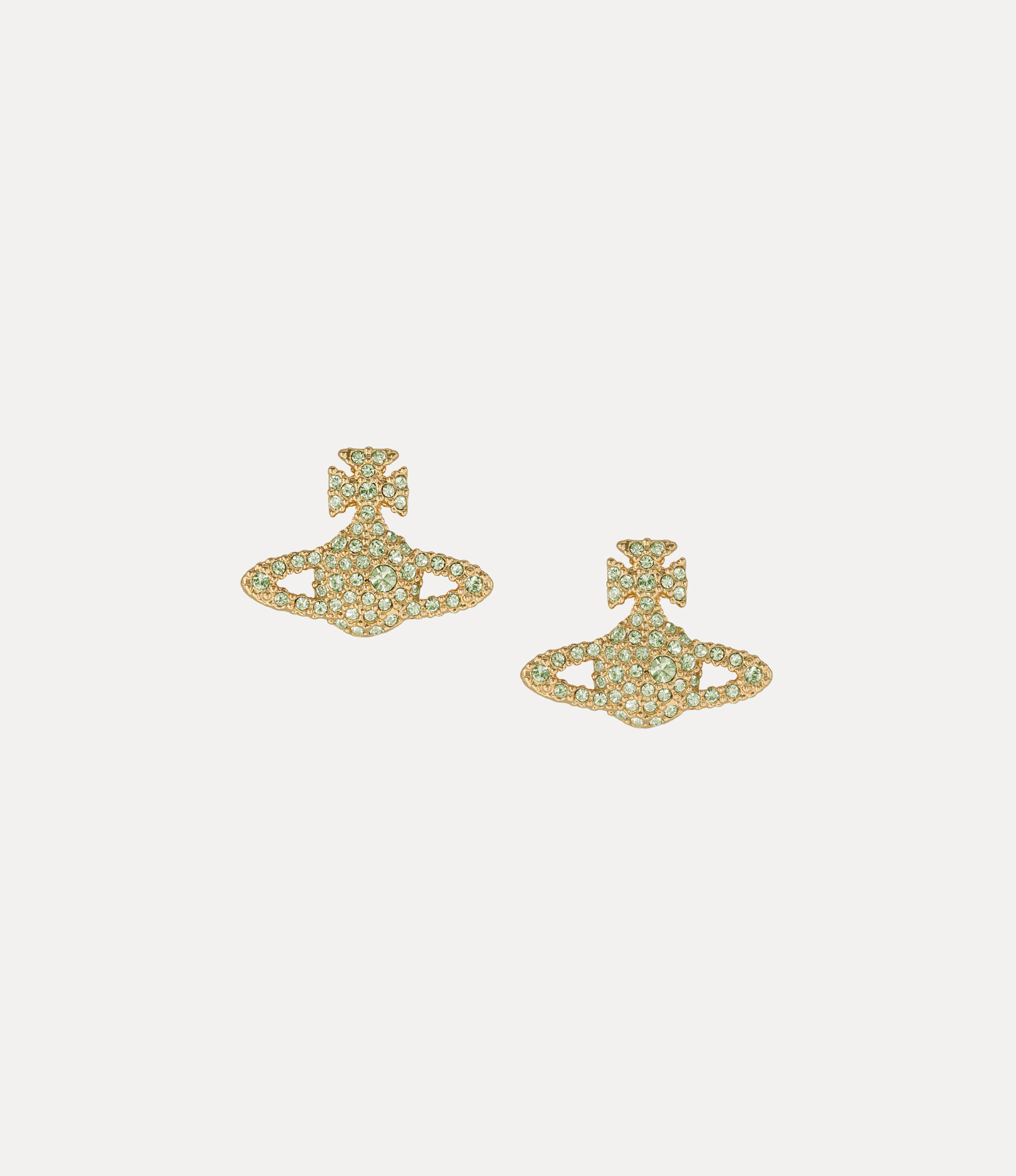 Grace Bas Relief Stud Earrings