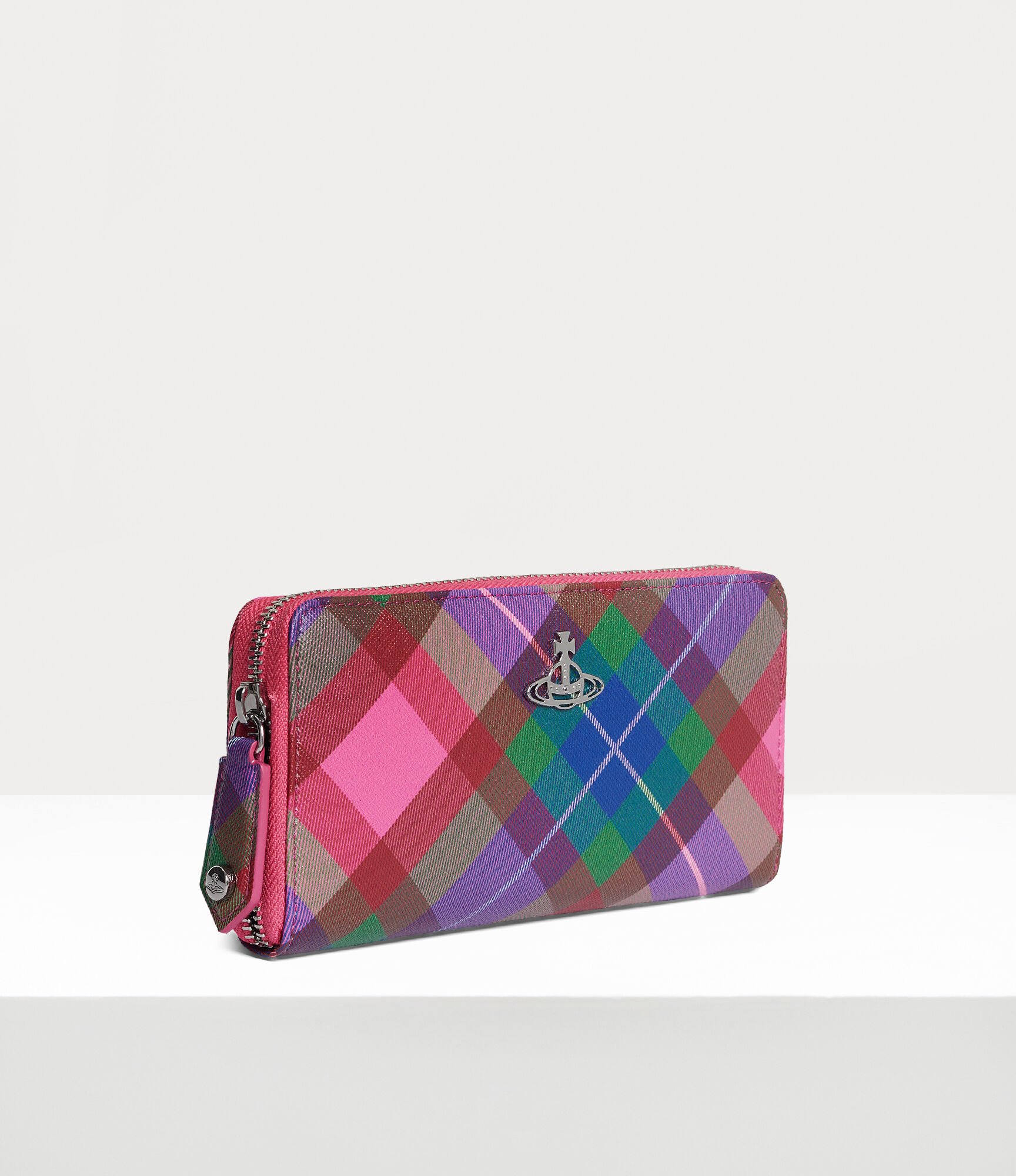 VIVIENNE WESTWOOD tartan wallet