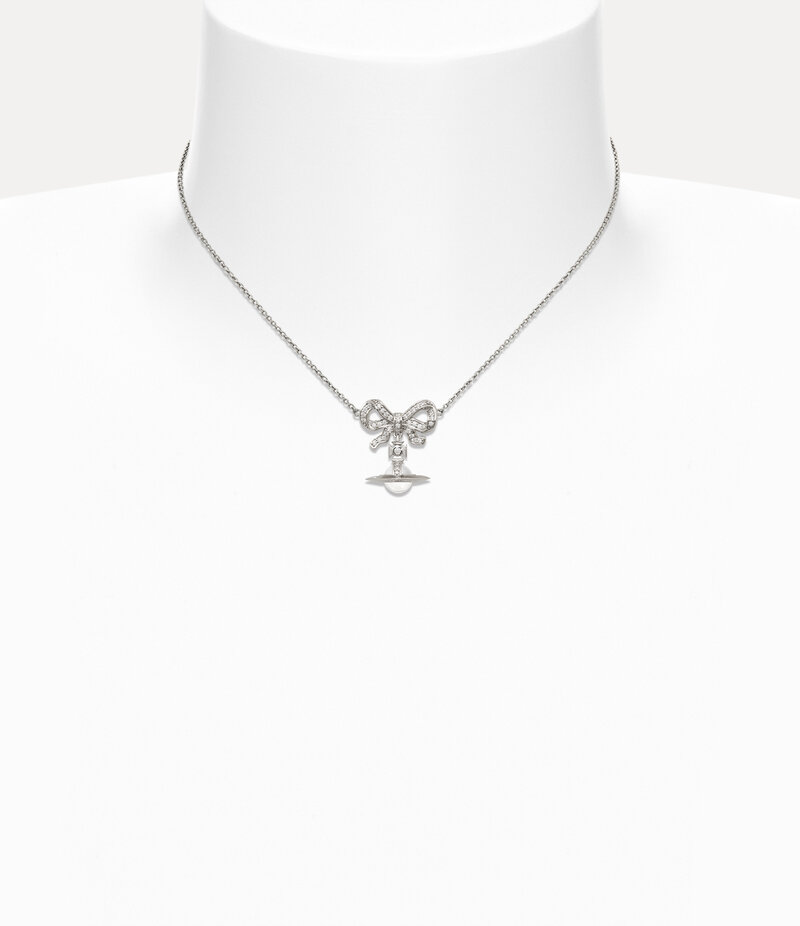 Vivienne Westwood Octavie Choker in Silver