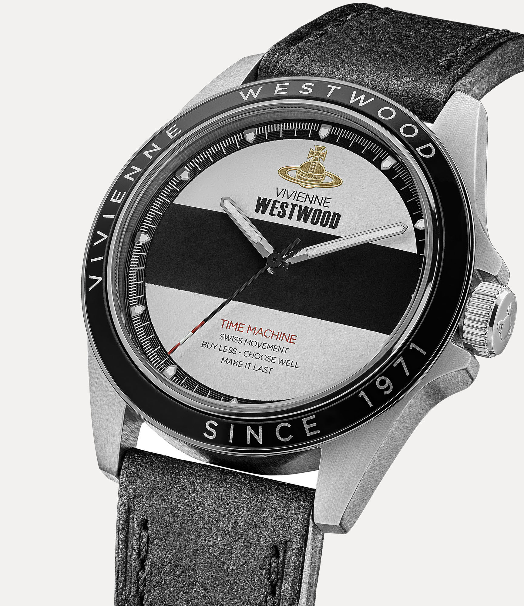 The Blackwall Watch in BLACKSILVER Vivienne Westwood®