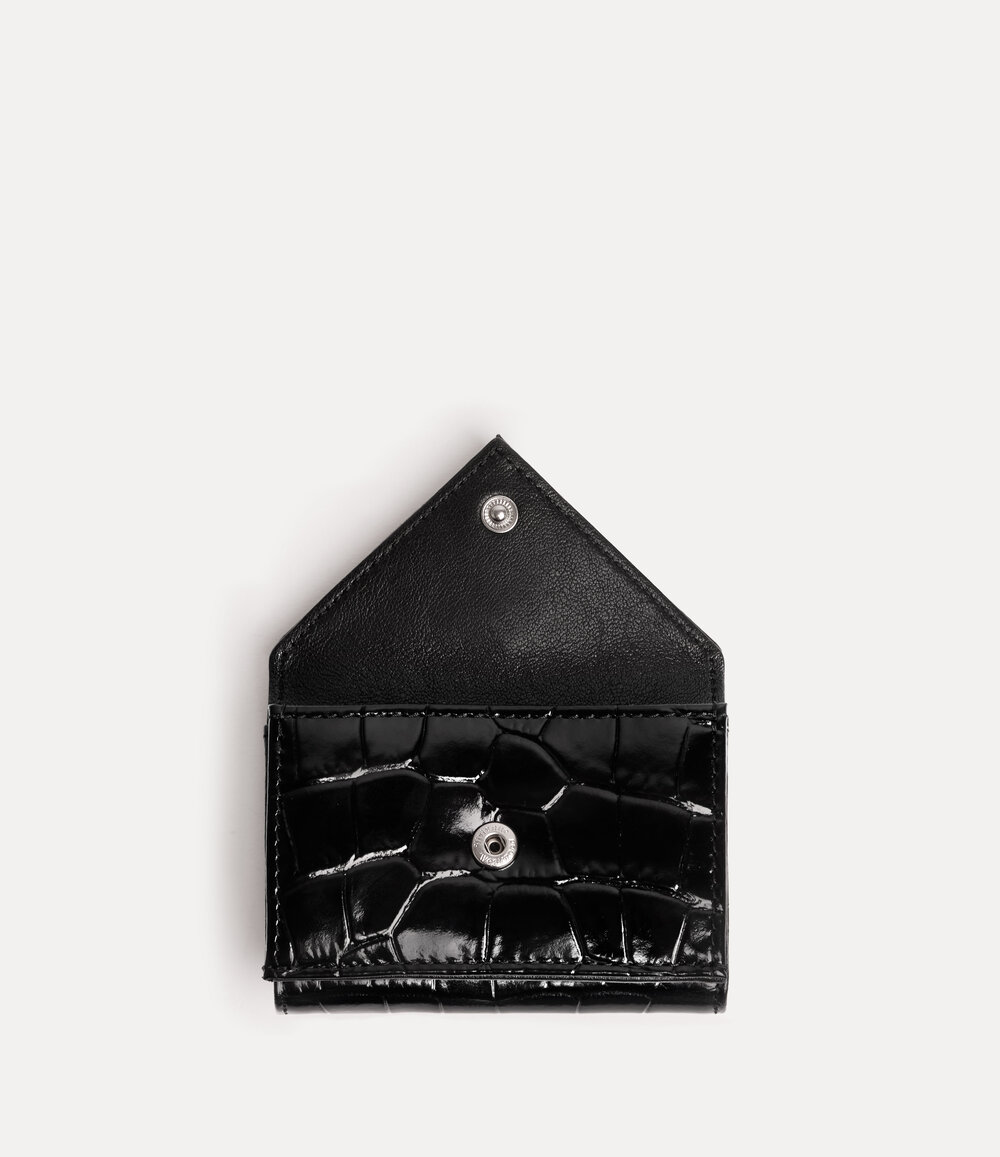 Vivienne Westwood Envelope Billfold in Black, view 5