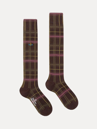Multicheck High Sock