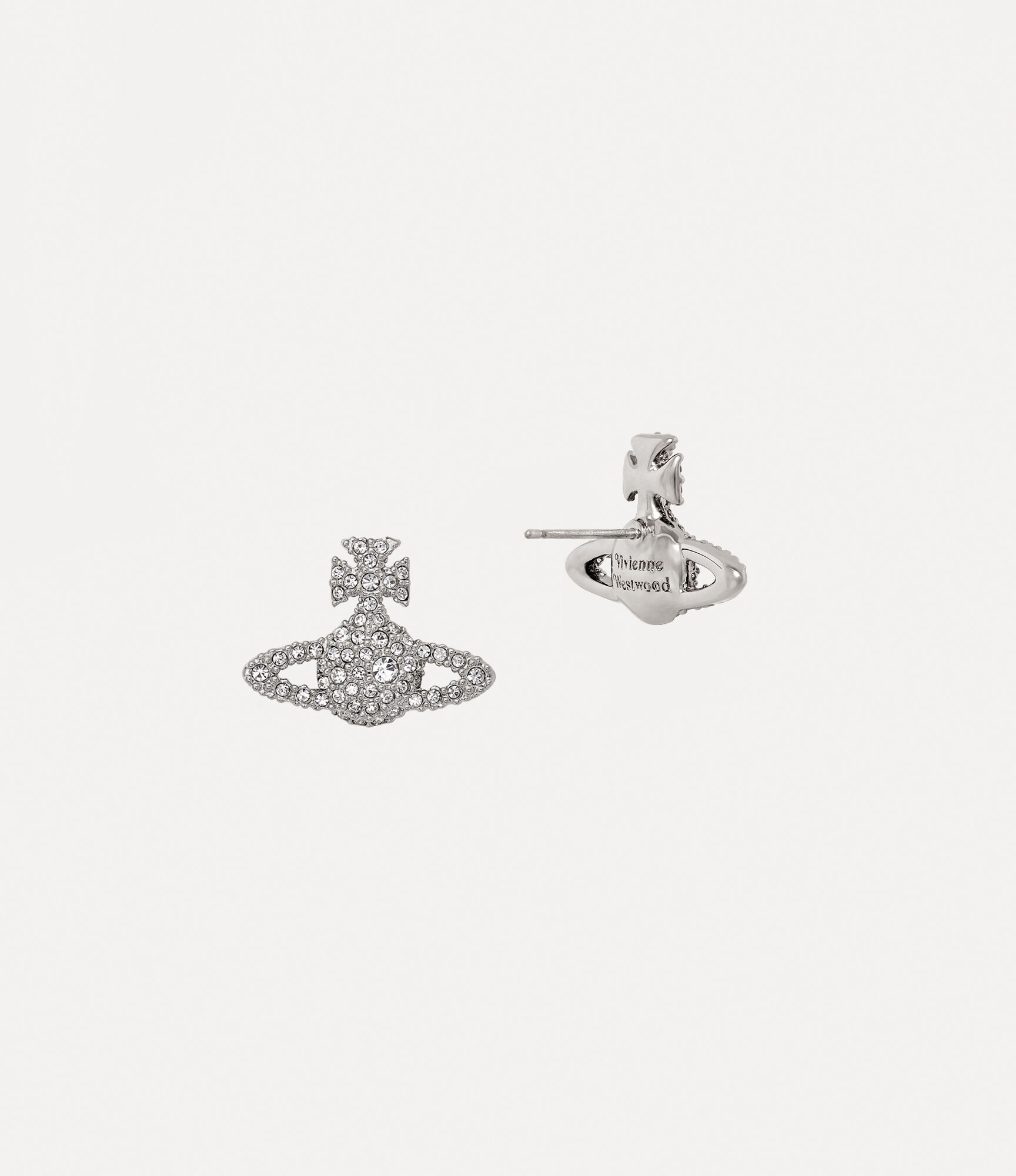 Grace Bas Relief Stud Earrings   large image number 2