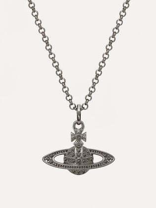 Mini Bas Relief Pendant Necklace