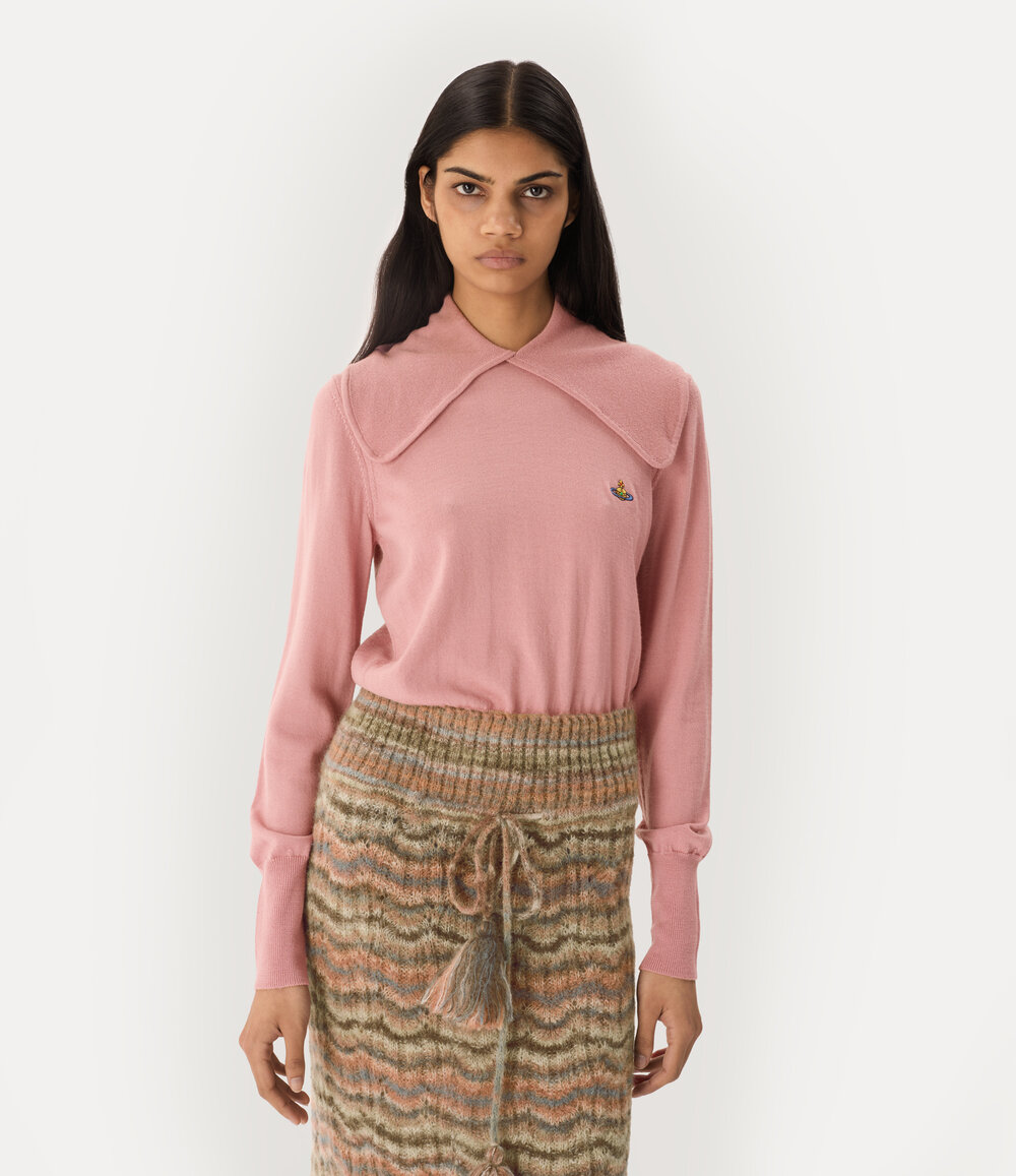 Vivienne Westwood Tie Bea Polo Jumper, view 4