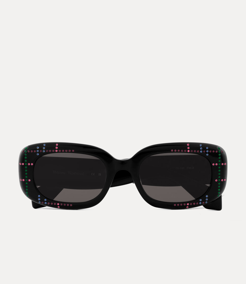 Vivienne Westwood Pimlico Sunglasses in Black