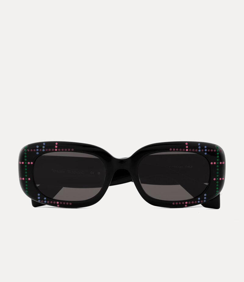 Vivienne Westwood Pimlico Sunglasses in Black