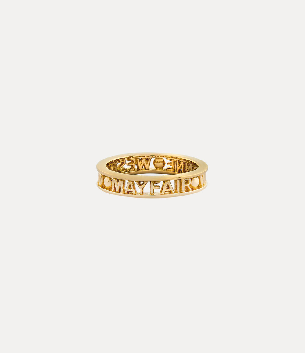 Vivienne Westwood Westminster Ring in Gold, view 4