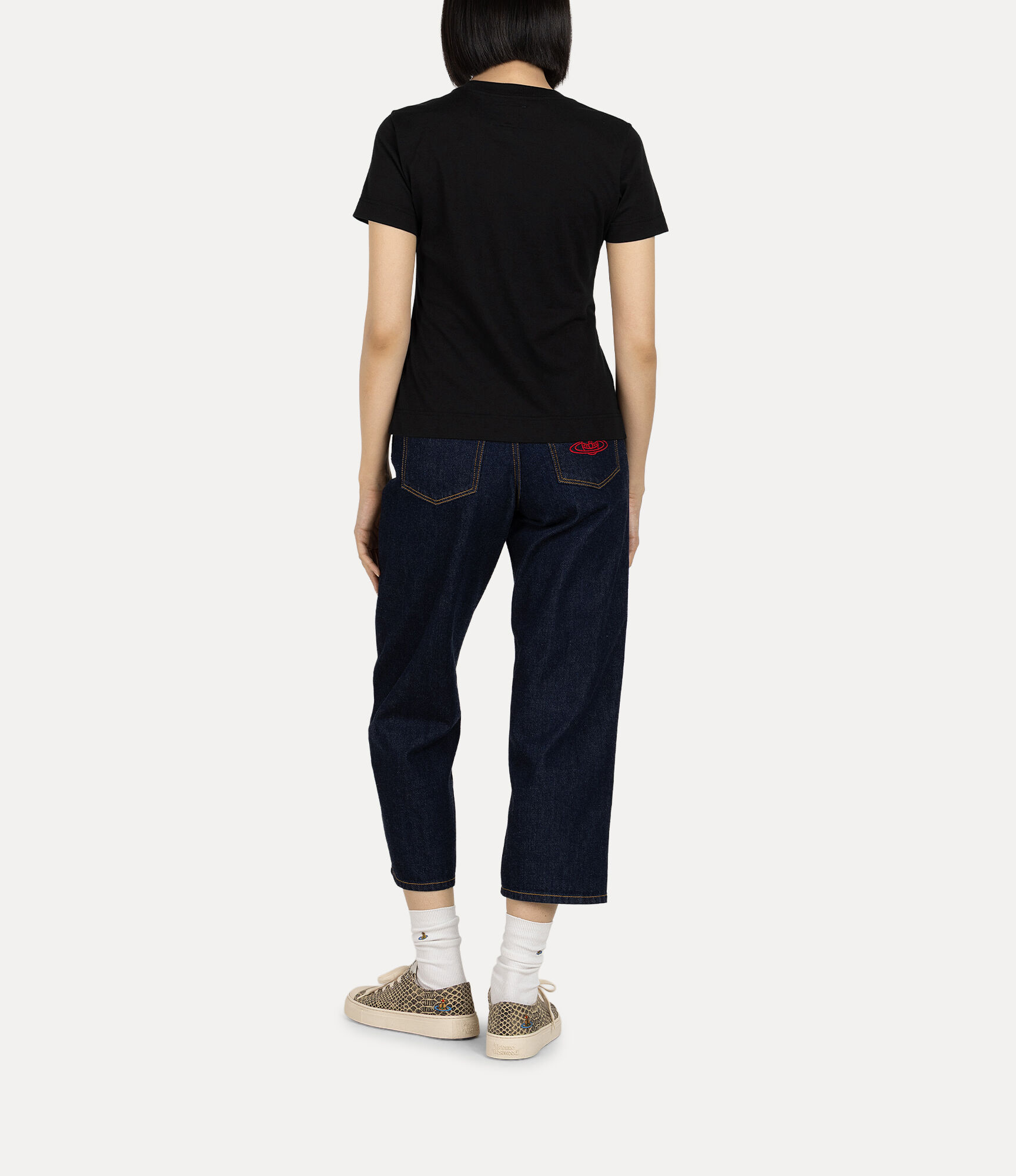 Cat Print Classic Tシャツ - ブラック | Vivienne Westwood®